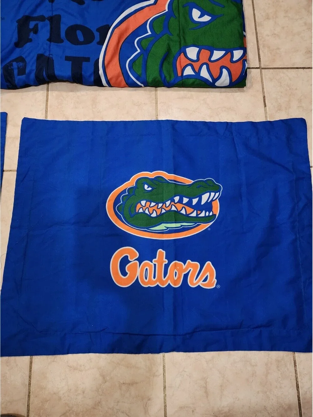 Florida Gators Blue Throw Blanket Queen 85 1/2